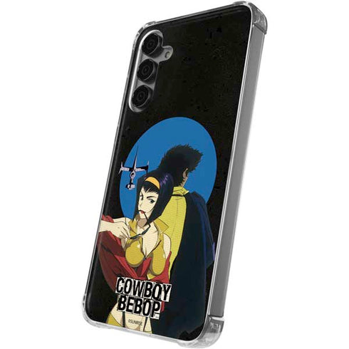 Cowboy Bebop Faye And Spike Galaxy S24 Plus Clear Case